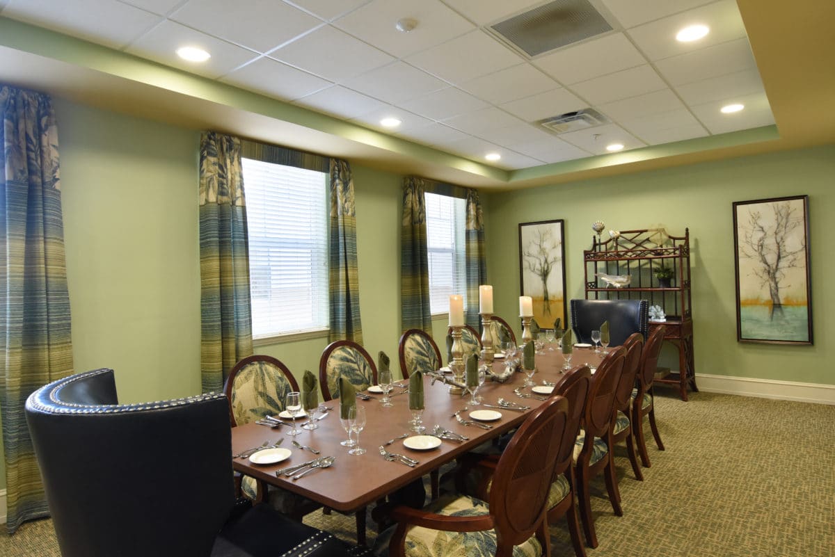 Silver Creek private dining room